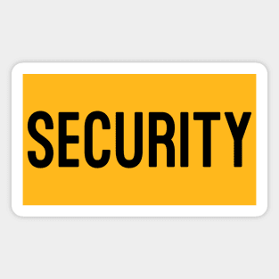 Security (Black) Magnet